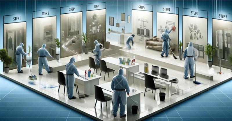 6 Steps To Efficient Cleaning and Disinfection