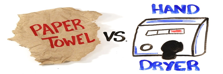 Office Washrooms | Paper Towel Versus Hand Dryer: Which Is Better?