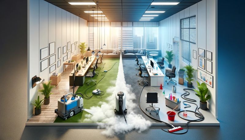 Why Choose Professional Steam Cleaning Services in Your Business