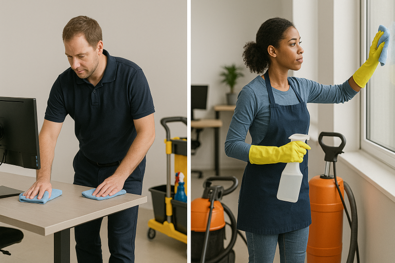 Janitorial Services Vs Commercial Cleaning Services: What's The Difference?